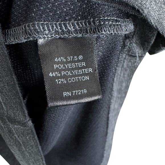 Kenneth Cole Awearness Awear-Tech Gray Lightweight Long Sleeve 1/4 Snap Men's M - Picture 5 of 6